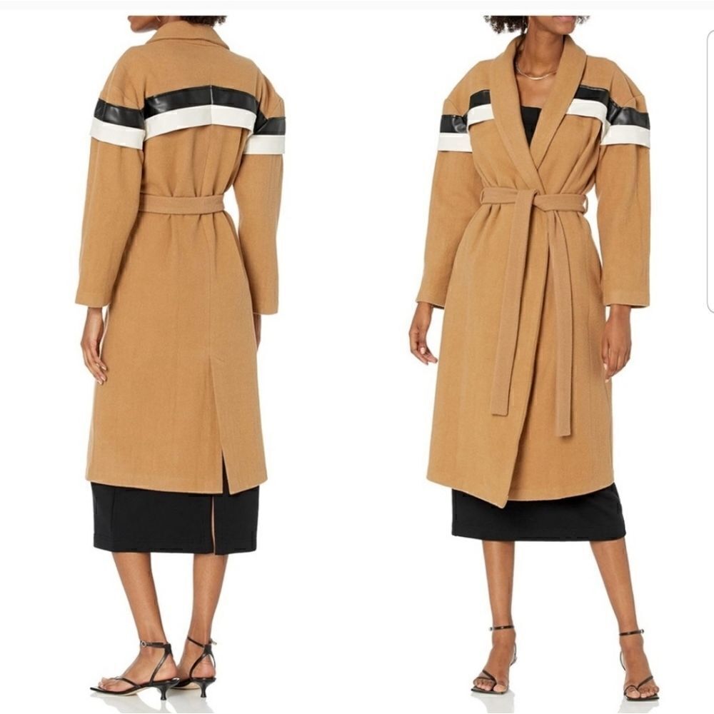 Making the Cut Wool Coat WINNING LOOK Andrea’s Wool Camel Coat NWT